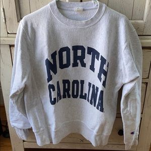 North Carolina (UNC) Champion Sweatshirt